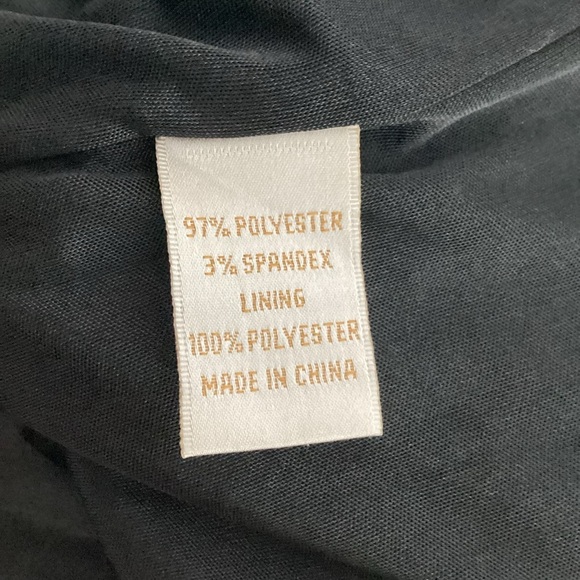 Aidan Mattox Navy Sequin Cold Shoulder Shift Dress Size 10 - Picture 7 of 7